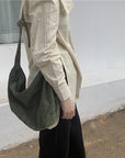 Huffmanx Waxed Canvas Bag- Crossbody Bag-Waxed Canvas Tote- Waxed Canvas Purse-Canvas Tote Bag-Corduroy Shoulder Bag- Corduroy Bag Crossbody