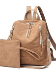 Stay Practical and Fashionable with Our Classic Corduroy Backpack