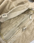 Hands-Free Convenience: Canvas Bag with Adjustable StrapHands-Free Convenience: Corduroy Bag with Adjustable Strap