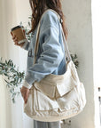 Personalized Comfort: Canvas Bag with Adjustable Strap