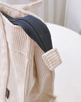 Perfectly Fitted: Corduroy Bag with Adjustable Strap