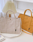 Perfectly Fitted: Corduroy Bag with Adjustable Strap