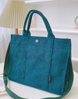 Perfectly Fitted: Corduroy Bag with Adjustable Strap
