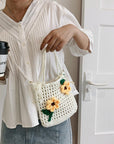 Beachy Crochet Bucket Bag