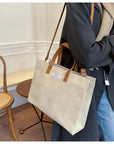 Corduroy Carryall: Durable and Stylish Bag for Your Busy Life