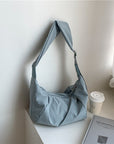 Stay Hands-Free and Chic with Our Versatile Nylon Shoulder Bag
