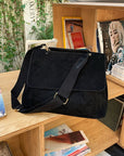 Chic and Classy Suede Shoulder Bag