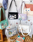 ita bag pin display bag ita bag crossbody window bag ita bag insert cute ita bag kawaii bag pins display bag enamel pin display ita tote bag