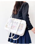 anime tote bag ita shoulder bag ita bag crossbody window bag ita bag messenger pin bag kawaii bag kawaii crossbody bag anime ita bag gift
