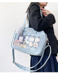 anime tote bag ita shoulder bag ita bag crossbody window bag ita bag messenger pin bag kawaii bag kawaii crossbody bag anime ita bag gift