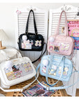 anime tote bag ita shoulder bag ita bag crossbody window bag ita bag messenger pin bag kawaii bag kawaii crossbody bag anime ita bag gift