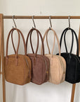 Stay Eco-Friendly and Sustainable with Our High-Quality Vegan Suede Shoulder Bag
