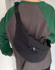 Nylon Fanny Packs Crossbody Bag Nylon Messenger Bag With Zipper Nylon Dumpling Bag Travel Bag Nylon Shoulder Bag Large Capacity Bag Gift Her
