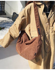 Corduroy Dream: Crossbody Bag for the Perfect Boho Look