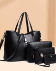 Women Fashion Handbags Wallet Tote Bag Trendy Shoulder Bag Top Handle Satchel Purse Set