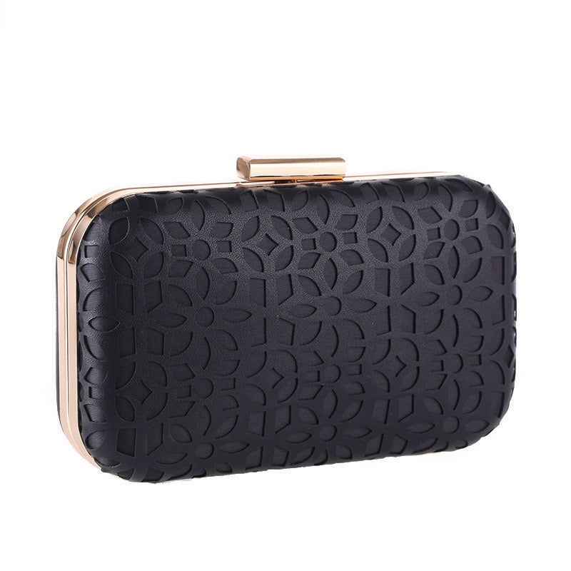 It is a stylish evening accessory designed to elevate your nighttime look and embrace the allure of the night. The clutch exudes elegance and sophistication.