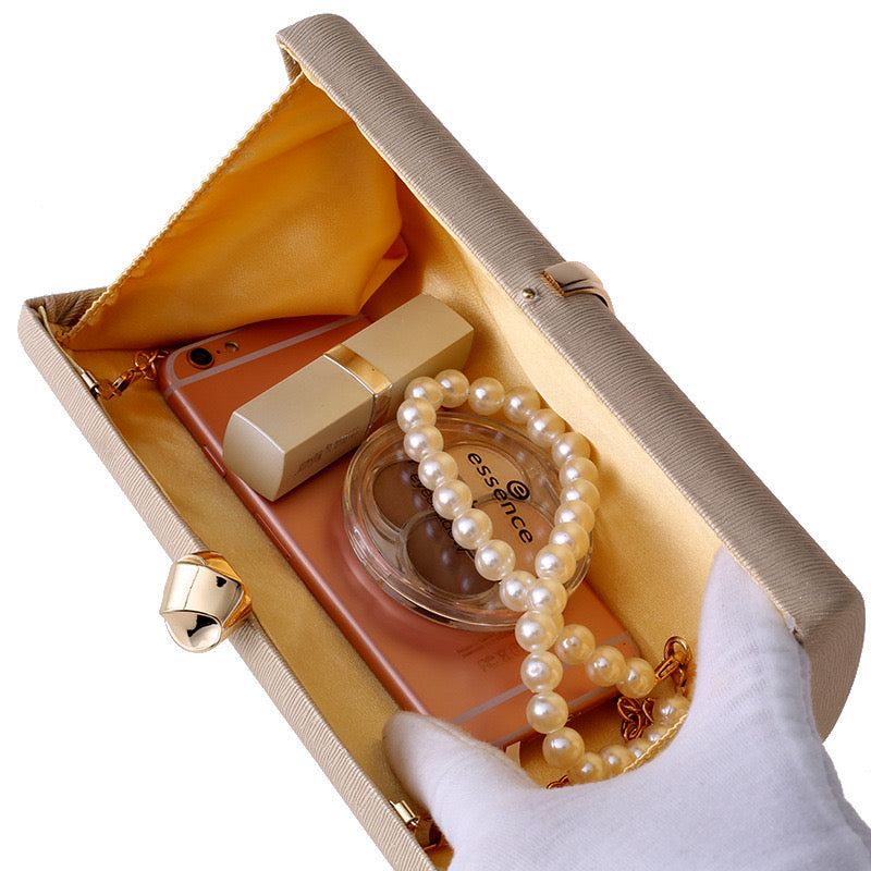 Image of a selection of evening clutches, showcasing various styles and designs, as featured in the comprehensive guide to choosing the best evening clutch
