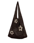 Image of a Crochet Shoulder Bag, a fashionable and artisan-crafted accessory for boho-chic and sustainable fashion lovers.