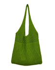 Crochet Shoulder Bag in Vibrant Colors, adding a pop of style to your ensemble.
