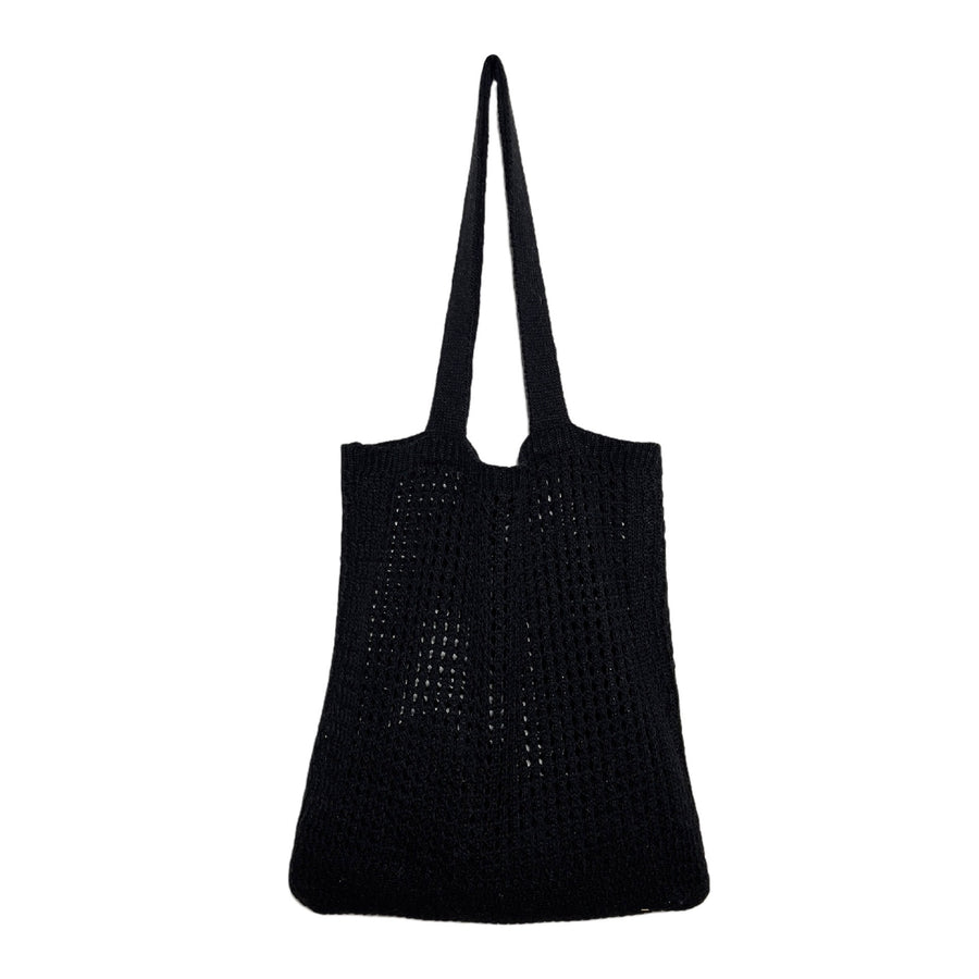 Unique Crochet Shoulder Bag with a Vintage Touch, a standout fashion statement.