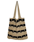 Boho-Chic Crochet Shoulder Bag, perfect for conscious shoppers with a unique style.