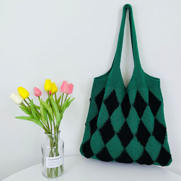 Artisanal Elegance: Crochet Shoulder Bag for the Ethical Shopper.