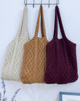 Colorful Crochet Shoulder Bag with Handmade Aesthetics, a versatile addition to your wardrobe.