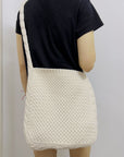 a Crochet Crossbody Bag, a stylish and eco-friendly accessory with intricate craftsmanship