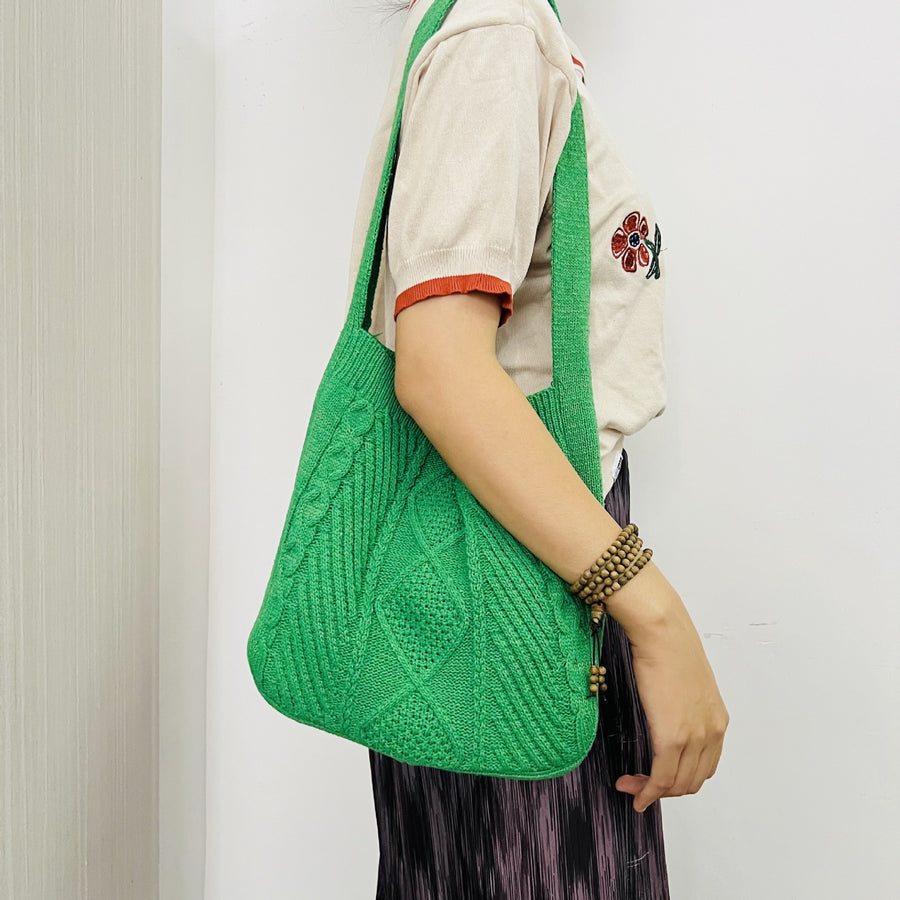 Hands-Free Chic with Versatile Crochet Crossbody Bag