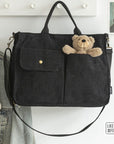 Customizable Corduroy Bag with Adjustable Strap: The Perfect Bag for Every Occasion