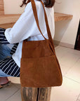 Experience the Ultimate in Style and Comfort with Our Corduroy Shoulder Bag