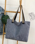 Stay Organized and Prepared with Our Roomy Corduroy Shoulder Bag