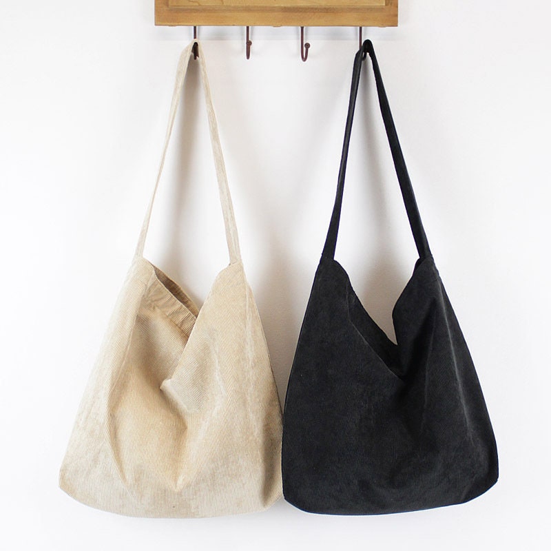 Casual Elegance: A Corduroy Shoulder Bag for Effortless Style