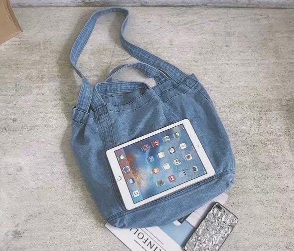 Unleash Your Inner Fashionista with Our Trendy Denim Crossbody Bag