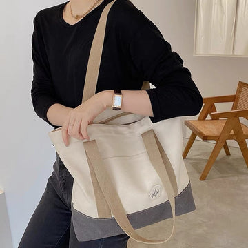 Shoulder Canvas Cotton Bags-Canvas Tote Bag-Corduroy Shoulder Tote Bags-Messenger Bag-Everyday Bag-Casual Bag-Gift For Her