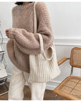 Stay Chic and Sustainable with Our Handcrafted Crochet Shoulder Bag