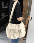 The Perfect Canvas Messenger Bag with Adjustable Strap