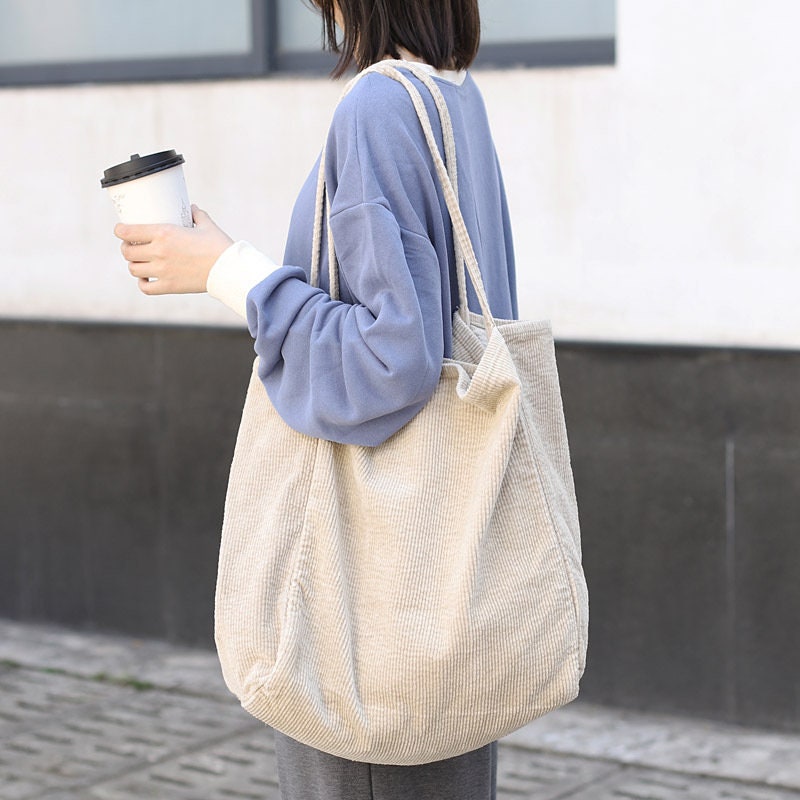 Get Ready for Winter with Our Warm and Stylish Corduroy Shoulder Bag