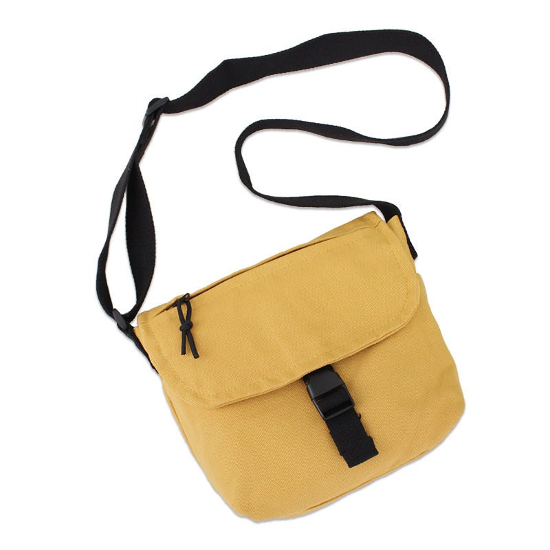 Bold and Bright Canvas Crossbody Bag for Statement-Making Fashion