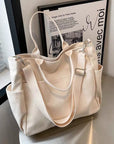 Minimalist Canvas Crossbody Bag for a Streamlined Look