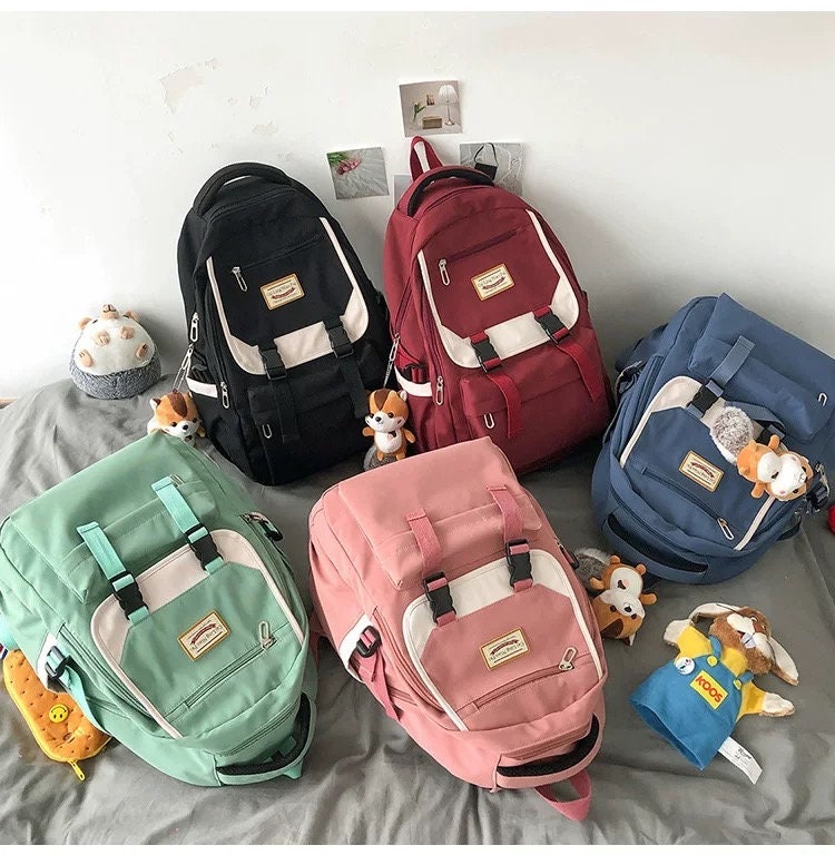 Make a Statement with this Adorable and Trendy Nylon Backpack