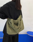 Stylish and Secure Canvas Crossbody Bag for Travel and Exploration