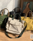 Casual and Chic Canvas Bag with Adjustable Strap