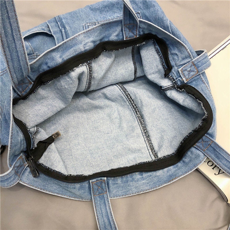 Carry Your Essentials in Style with Our Classic Denim Crossbody Bag