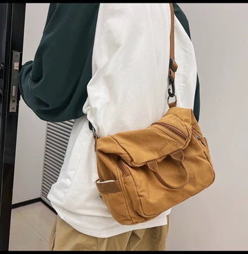 Unique Canvas Crossbody Bag for Standout Style