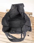 Functional Canvas Tophandle Shoulder Bag