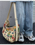 Elevated Everyday: Canvas Crossbody with Adjustable Strap