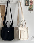 Canvas Tote with Adjustable Strap: The Perfect Fit for Any Body Type