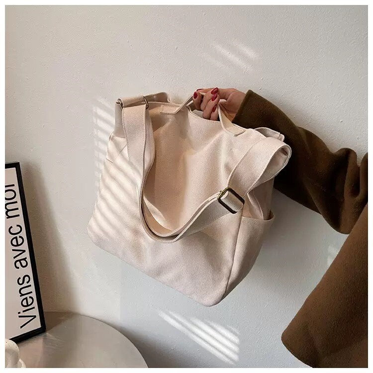 Take Your Essentials with You in Style with Our Canvas Crossbody Bag