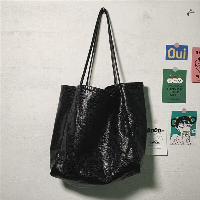 leather shoulder bag-shoulder bag-Leather tote-Vegan Tote-leather handbag-soft leather bag-vintage leather bag-boho leather bag-